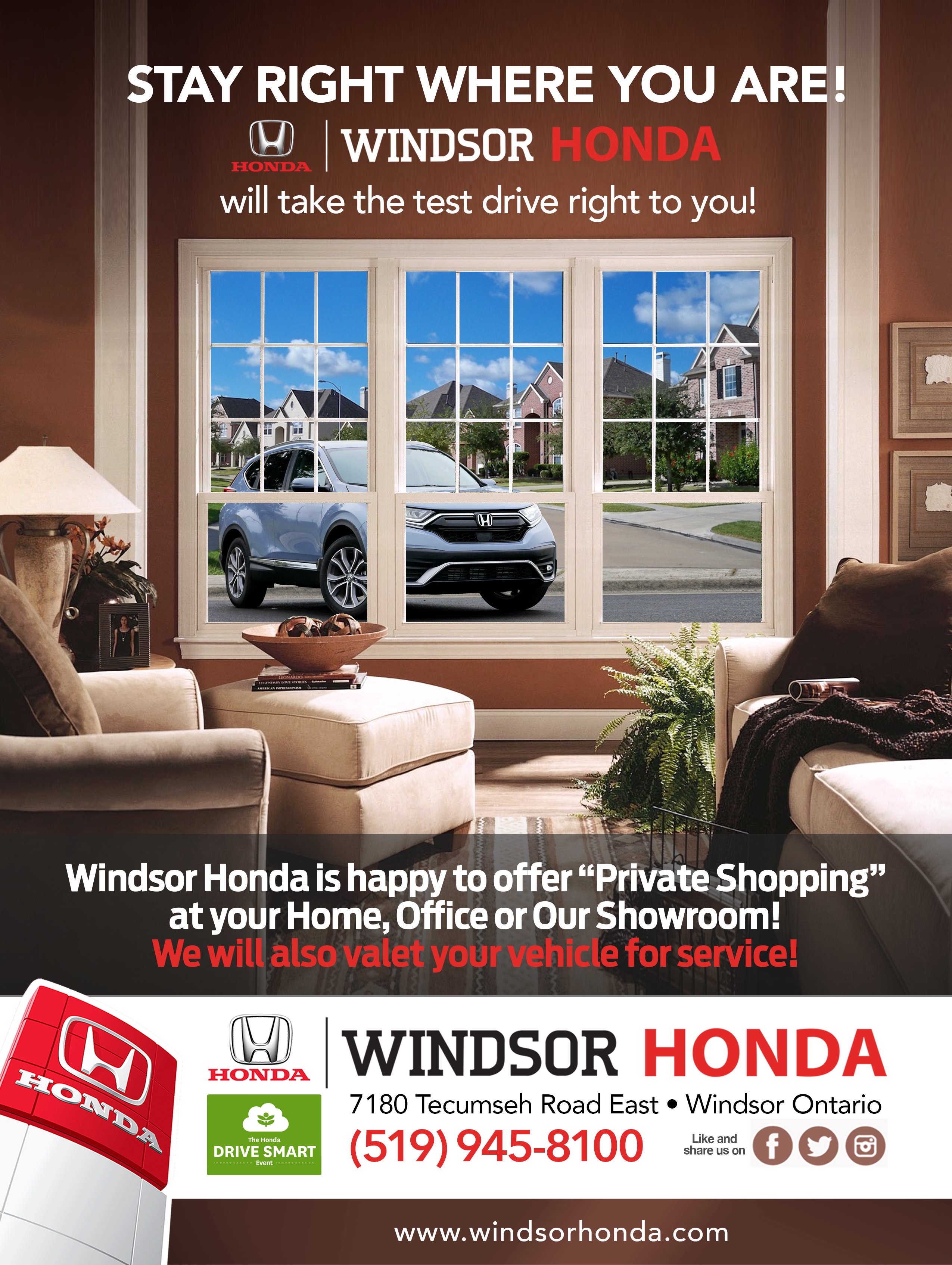 Windsor Honda New Honda dealership in Windsor, ON N8T 1E6(519) 9458100